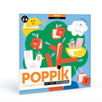 jeu éducatif enfant poppik 6 CARTES + 96 GOMMETTES DANS LA NATURE