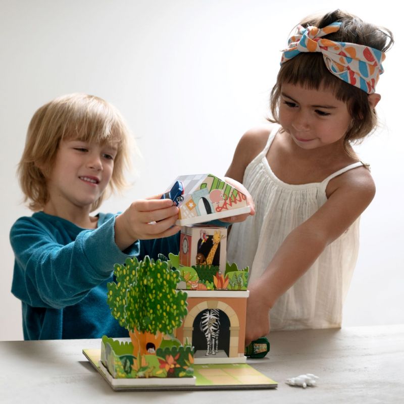 jeu écologique créatif enfant fabulabox refuge des animaux