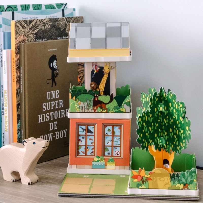 jeu écologique créatif enfant fabulabox refuge des animaux