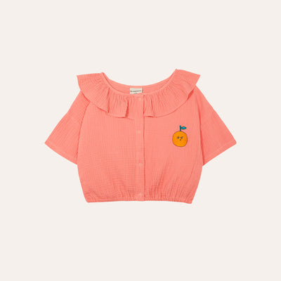 vêtements durables enfants the campamento blouse orange