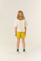 vêtements durables enfants the campamento short jaune à pois