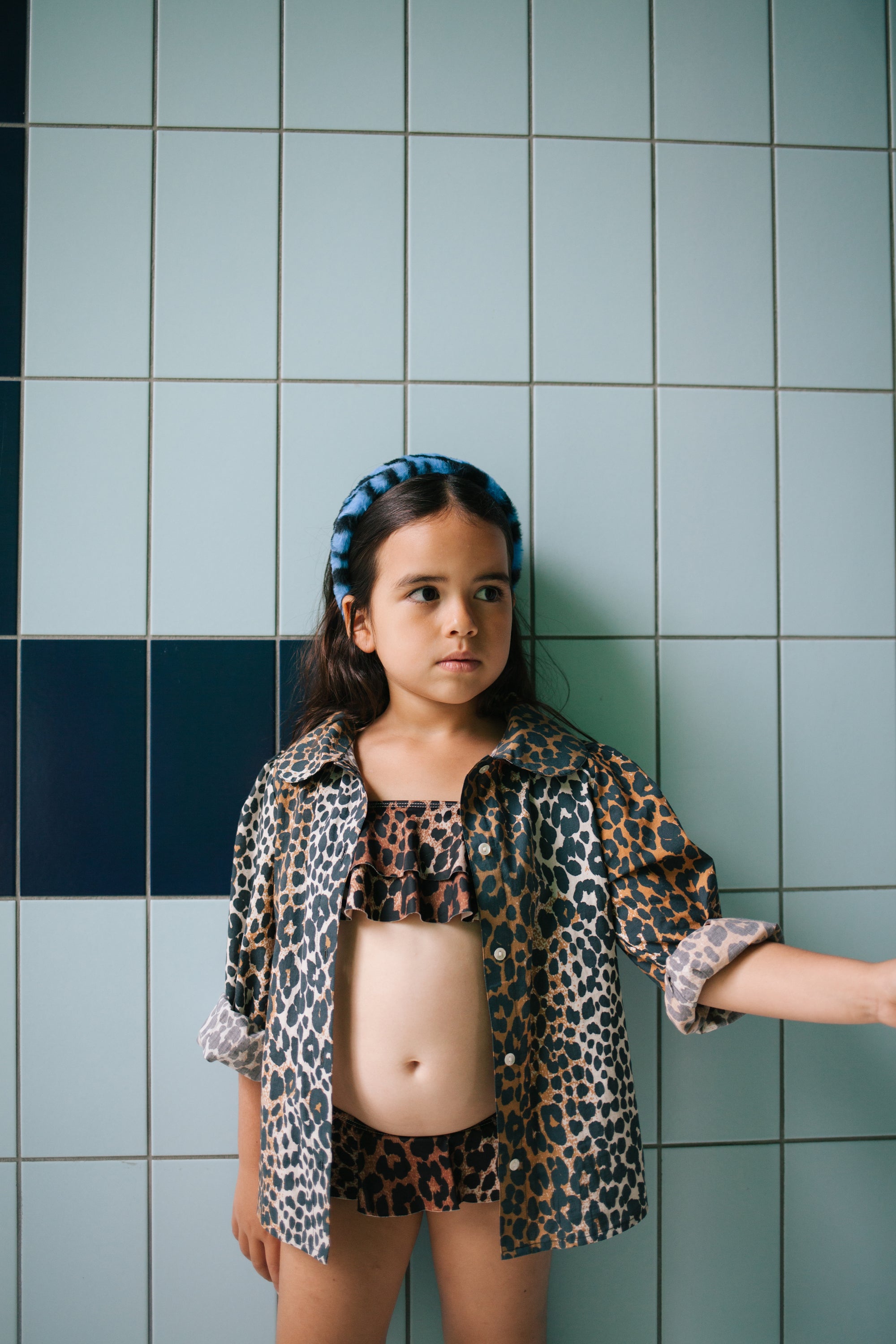 vêtements durables enfants maed for mini bikini léopard