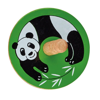 Toupie en bois enfant lanka kade panda